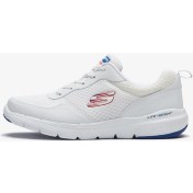 Resim Skechers FLEX ADVANTAGE 3.0 Erkek Beyaz Spor Ayakkabı - S52954 WBL | Orijinal 