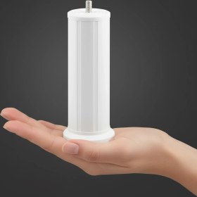 Resim Badem10 Keson 4 Adet 15 cm Beyaz Plastik Mobilya Baza Tv Ünitesi Yükseltme Ayağı Robot Süpürge Uyumlu 