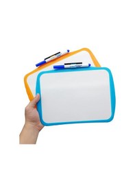 Resim Yeşil Çift Taraflı Yazı Tahtası 1 Adet Keyroad 20x30 Cm Plastik Kolay Silinebilir Beyaz Yazı Tahtası Büro Etkinlik 