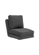 Resim Pafu Taida Tekli Katlanır Yataklı Uzanma Koltuğu Gri 