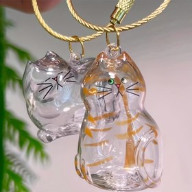 Resim 6 Parçalı Kedi Tüyü Anıs Seti, Sevimli Mühürlü Evcil Hayvan Yün Saklama Kabı ile Asılabilir Döner Kapülon – Minimalist Görsel ve Şeffaf Malzemelerle Üzgün Sevenler iyi Feline Tutkunların Huzurunu Bulduğu İdeal Duygusal Alışveriş Se 