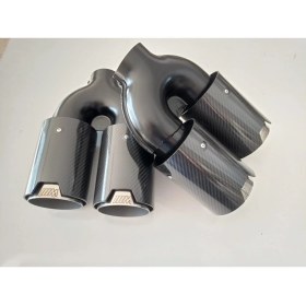 Resim BMW M Model Egzoz Ucu Çiftli Sağ-Sol Set 