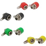 Resim 8 Adet Renkli 4mm Küçük Boy Born Klemens 