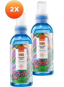 Resim Avon Kids Cool Çocuklar İçin Meyve Kokulu Parfüm Sprey 150 Ml. İkili Set 