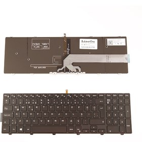 Resim Laptopshop Dell Uyumlu Inspiron 15-7559 7559 Notebook Klavye Işıklı 439767740 