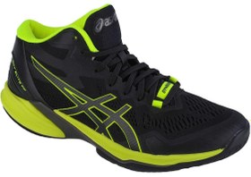 Resim Asics Sky Elite FF MT Siyah-Sarı Erkek Voleybol 