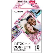 Resim Fujifilm Instax Mini Confetti 10'lu Özel Film 