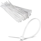 Resim TORK 3,5*100 PLASTİK KELEPÇE - -BEYAZ(1000 ADET) 