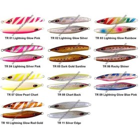Resim Sea Falcon Cast Jig 30Gr Tr-02 Lightning Glow Silver 