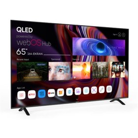 Resim Sunny Sn65Qmn252 4K Ultra Hd 65" 165 Ekran Uydu Alıcılı Webos Smart Qled Tv 