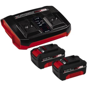 Resim Einhell 18v 2x4,0 Ah Pxc Twincharger Kit Akü & Şarj Cihazı - 4512112 