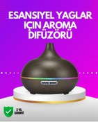 Resim shopwave Zamanlayıcılı ve Otomatik Kapanmalı Aromaterapi Nemlendirici Difüzör 