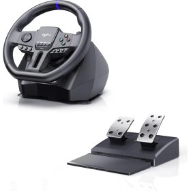 Resim CoverZone Direksiyon Seti – 900° Dönüş, Çift Motorlu Titreşim, 16-Bit Manyetik Encoder, Rgb Işıklı Geri Bildirim, Hall Sensörlü Metal Pedal, Pc Ps4 Xbox Uyumlu Gerçek Sürüş Deneyimi Pxn V900 Gen2 