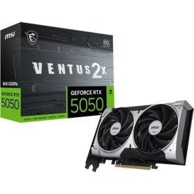 Resim MSI Msı Geforce RTX5050 8g Ventus 2x Oc 8gb Gddr6 128BIT 1xhdmı 3xdp Ekran Kartı 