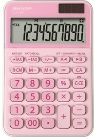 Resim Sharp EL-M335BPK 10 Hane Masaüstü Hesap Makinesi - Pembe 