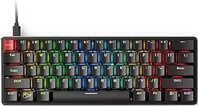 Resim Glorious PC Gaming Race GMMK Compact Tastatur - Gateron Brown, US-Layout 