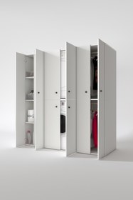 Resim Kenzlife Çamaşır-kurutma Makinesi Dolabı Ve Giysi Dolabı Suyuti Sol Byz 180*170*60 Suntalam Mat Beyaz 