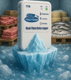 Resim FROTEMP Gerçek Zamanlı Konum ve Isı-Nem Kayıt Takip Cihazı 