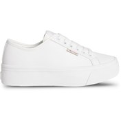 Resim Calvin Klein Vulc Flatform Lth Beyaz Kadın Sneaker 