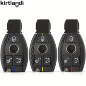 Resim Silikon Uzaktan Araba Anahtar Kılıfı Tutucu Anahtarlık Kapak Mercedes Benz W176 W212 W213 W219 W204 W205 GLS GLE GLK GLC CLA AMG C350 A B C E S Sınıfı için 
