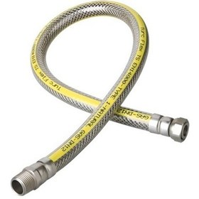 Resim 75 Cm Doğalgaz Flex Bağlantı Hortumu Gaz Flexi Soba Fırın Ocak 