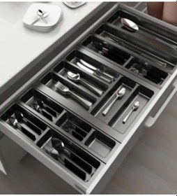 Resim Eco Lüx Modül Kaşıklık Antrasit 55x49 Cmacero20354 925 Çok Renkli 