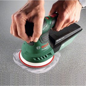 Resim Bosch Compact Eksantrik Zımpara Makinesi Pex 300 Ae 270 Watt + Koruma Gözlüğü 