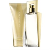 Resim Avon Attraction Kadın Parfüm 50 ML + Vücut Losyonu 