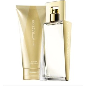 Resim Avon Attraction Kadın Parfüm 50 ML + Vücut Losyonu 