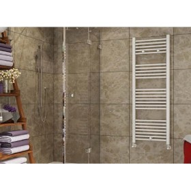 Resim Toprak Havlupan 30/70Cm Düz Beyaz Renk Havlupan Radyatör 