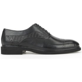 Resim Ziya, Erkek Hakiki Deri Klasik Ayakkabı 1531056z4616 Siyah 1531056z4616 000 Siyah 