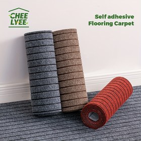 Resim Kendinden Yapışkanlı Halı Rulosu, Yatak Odası, Oturma Odası, Banyo için Serbestçe Kesilebilir 4 Boyutta Mevcut, Kapı Paspasları, Merdiven Paspasları, Kalınlaştırılmış Versiyon, Asılabilir Dekoratif 