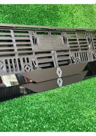 Resim Pleksi Otomobil Plakalık Dubai Model Renault Logolu Plakalık 