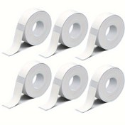 Resim Phomemo D30 Etiket Yazıcısı için Su Geçirmez ve Yırtılmaya Karşı Dirençli Kendinden Yapışkanlı Termal Etiket Kağıdı, 6 Rulo, 12 x 40mm Etiketler, Saklama Kapları, Dosyalar & Adresler İçin Uygun Beyaz Bantlı, Phomemo D30 P15 Marklife L11 P12 P11/P12/P15/P50/M1 Etiketleri ve Anahtarlar ile Uyumlu 