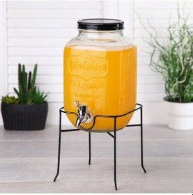 Resim Cam Sebil, Damacana, Şerbetlik 4 L Şeffaf 