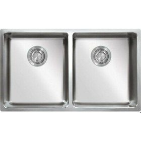 Resim Ukınox Evye Me 340.50 F5p.gt Düz T.altı S-805 Sıfonlu 