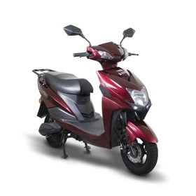 Resim Volta VS1 İki Tekerlekli Elektrikli Moped Metalik Kırmızı 