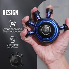 Resim 1 adet 19.96-44.91 KG Yüksek Dayanıklılıkta Parmak ve Dirsek Güçlendirici - Ayarlanabilir Tutuş Geliştirici, Dokulu Yüzey ile, Gitar, Tırmanma, Spor Eğitimi için Uygun - Dayanıklı El Kası Egzersizi, Mavi/Pembe/Siyah Renklerde Mükemmel Sevgililer Gün 