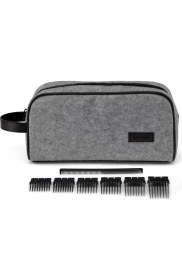 Resim BaByliss Steel Edition Çelik Bıçaklı 6 Tarak Başlıklı ve 6 Uzunluk Ayarlı Saç Tıraş Makinesi Gri 7755PE 