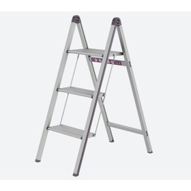 Resim Gazella Üç Basamaklı Katlanır Merdiven Sm Upm 243 