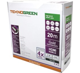 Resim Teknogreen Tkh-20F 20M. Hdmi Kablo 