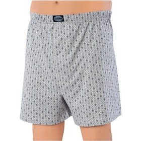Resim Lüx Drm Erkek Battal Desenli Penye Boxer Short 1293 