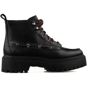 Resim Timberland Stone Street Mıd Lace Up Boot Kadin Siyah Bot Tb0a27yzw021 