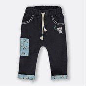 Resim Panda Koala Nakışlı Pantalon 