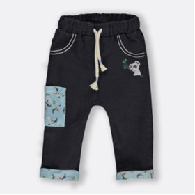Resim Panda Koala Nakışlı Pantalon 
