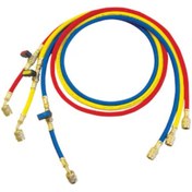Resim Vanalı Gaz Hortumu R22-134-404 36-90 Cm 1 Adet 
