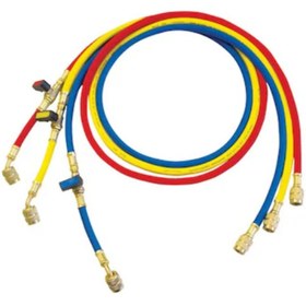 Resim Vanalı Gaz Hortumu R22-134-404 36-90 Cm 1 Adet 