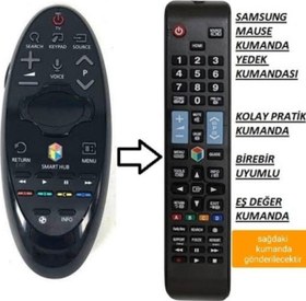 Resim Samsung Tüm Modeller Tüm Akıllı , Sihirli , Mouseli Kumanda Yerine Uyar Sihirli Yerine Tuşlu Kumanda 