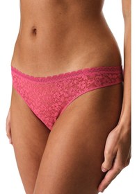 Resim Penti Fuşya Easy Lace Dantel V Model Slip Külot 
