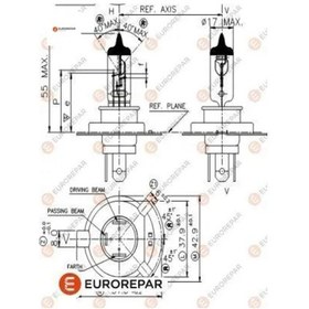 Resim Erp H4 Ampul 12v 60/55w Eurorepar 6216.99 1616431180 